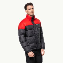 Jack Wolfskin Winter Down Jacket DNA Tundra XT (very warm, windproof) red Men